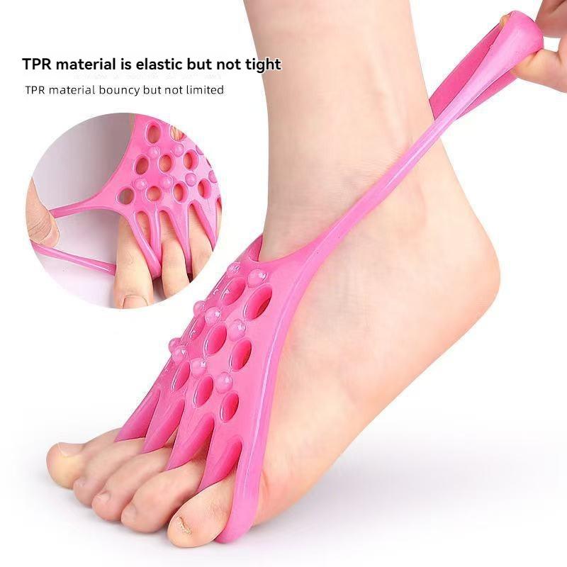 New Belt Toe Valgus Corrector Elasticity Pulling Force Toe Exercise Protect Muscle Reflexology Foot Stretching Belt Yoga dropshi
