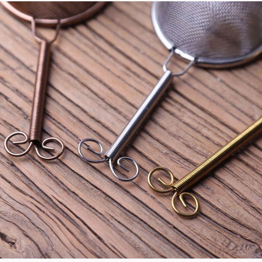 Cone Shaped Tea Strainer Stainless Steel Wire Skimmer Spoon Hand Small Mini Sieve  Vegetable