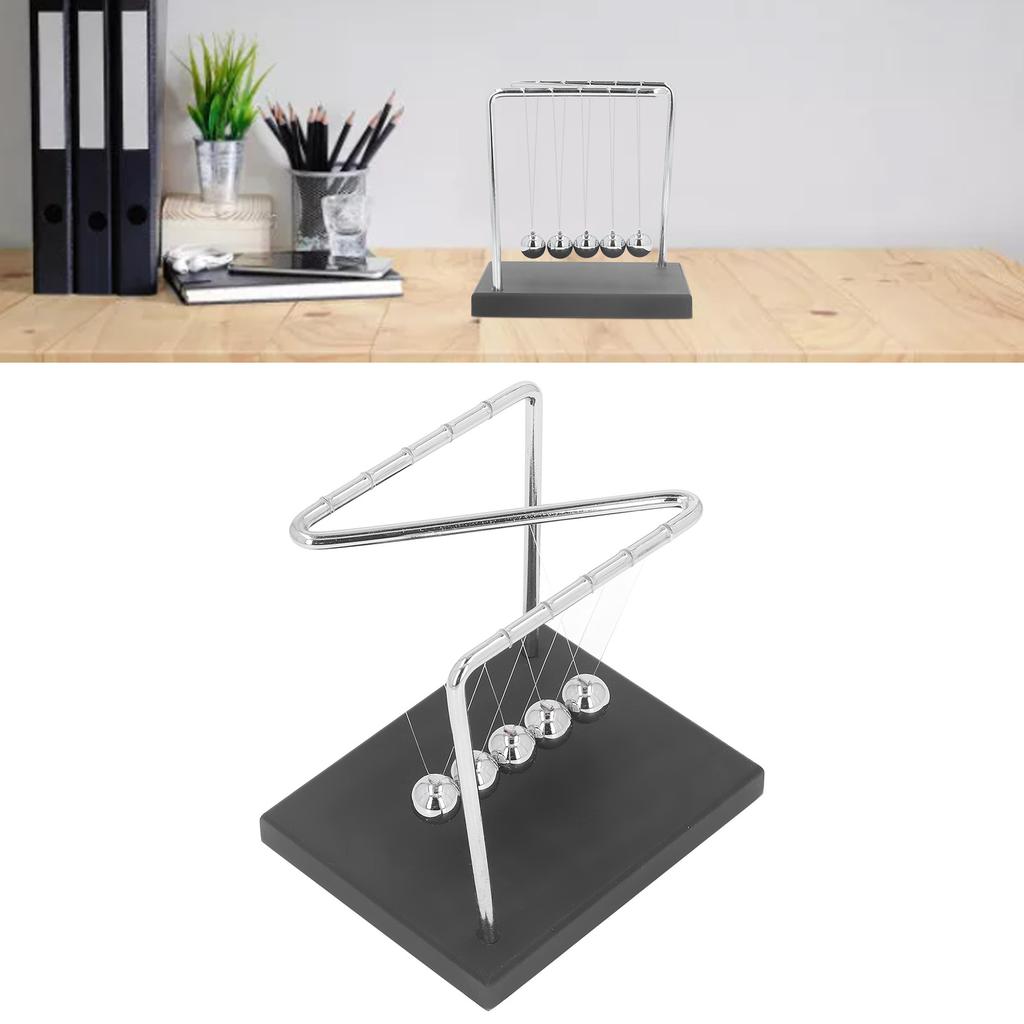 Balance Pendulum Ball Physics Science Metal Office Games Desktop Decoration Toy Gift