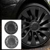 4pcs For Tesla Model Y Performance Styling 21-inch Car Wheel Center Caps Hubcap Cover 1188236-00-A Auto Logo Hub Cap Accessories