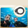 ABIY 67mm Diving Lens Flip Adapter M67 for Macro Wide Angle Lens Mount Adapter Underwater Waterproof Housings Case