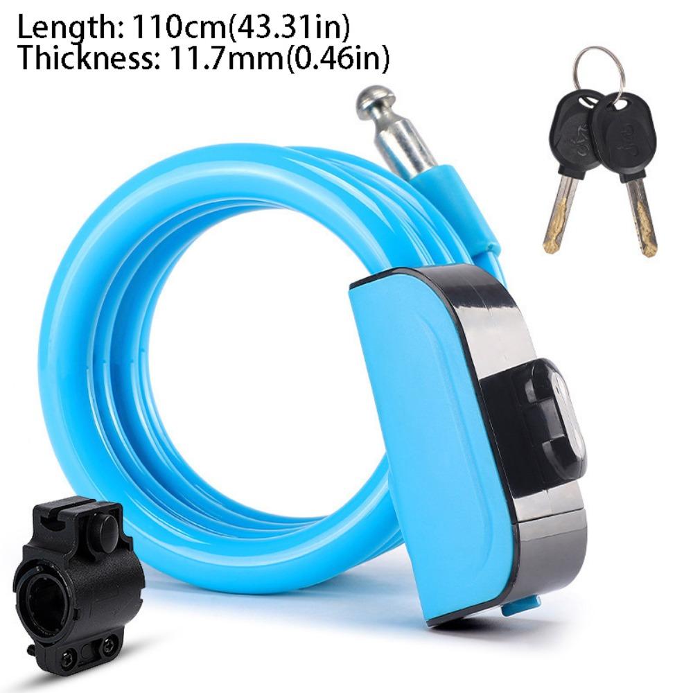 Steel Wire Anti-theft Lock Portable MTB Lock Wire Lock Security Lock  Scooter