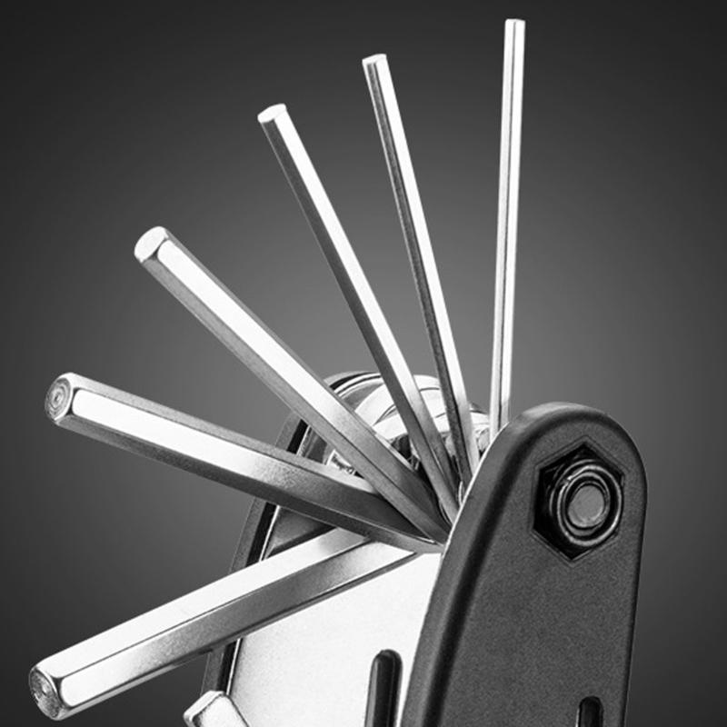 Multifunctional Bike Maintenance Tool Portables Outdoor Cycling Repair Wrenches for Everyday Cycling