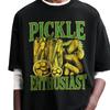 Pickle Enthusiast Vintage 90s Graphic T-Shirt, Retro Pickle Lover Shirt, Weird Shirt, Funny Gag Shirt, Washed Y2k Silly Tee, Meme Tee