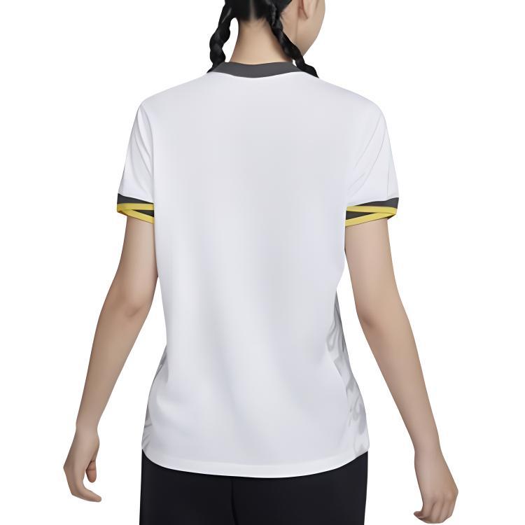 Nike Dri-Fit 2024/25 Season China Team Away Fan Version Color Block Design Quick-Dry Pullover Short Sleeve Football Shirt Women Tops FJ4329100