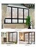 3D Decorative Window Privacy Film Frosted Static Cling Self-adhesive Window Decals for UV Blocking Heat Control Glass Stickers