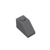 Non-Toxic Moc 10Pcs 3040 Slope 45 2X1 Building Blocks Kit House Castle Bricks Particle Educational Assemble Toy Children Birthday Kid Gift