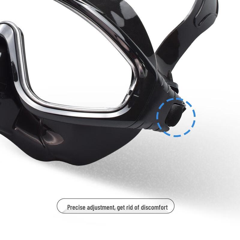 WEZHO Unisex Anti-Fog Freediving & Snorkeling Mask