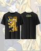 Saint Seiya Anime Tryckt Bomulls T-shirt för Män och Kvinnor Harajuku Street Casual Överdimensionerad Anime Periferi Kläder T-shirt