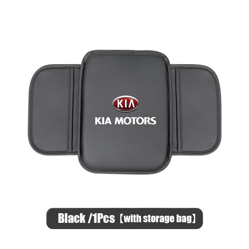 Car Armrest Box Cushion Protection Mat Storage Pocket Accessories For KIA Carnival Niro EV9 K8 Forte Cerato Sportage Ray EV gbnkr30