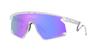 Oakley OO9237 BXTR Metal Matte Clear Violet Size 39 Sunglasses, Frame/Prizm Lens,