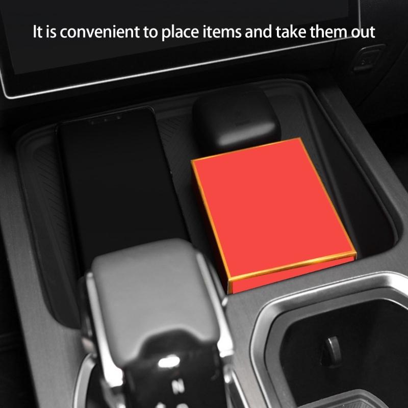 Automotive Interior Accessories for Exploration 06 Protection Silicone Pad Waterproof Flexible Pad Wireless Chargers Pad