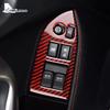 For Subaru BRZ  Toyota GT86 2012-2020 Real Soft Carbon Fiber LHD RHD Sticker Interior Trim Car Window Switch Button Frame Cover