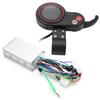 Bürstenloser Controller Empfindlicher Wasserdichter Geschwindigkeitsregler Mit LED-Anzeigebildschirm für Elektrofahrrad Roller