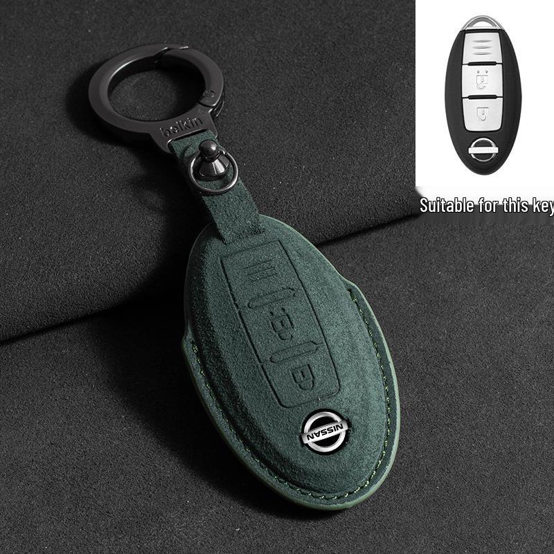 Nissan Car Key Cover for Altima, Sylphy (14th Gen), Qashqai, X-Trail, Tiida, Bluebird, Kicks, Tanlu, Loulan