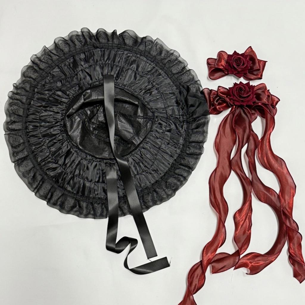 Dark Witch Costume Hat for Women Halloween Party Essential with Adjustable Chinstrap For Holiday Celebration Parites