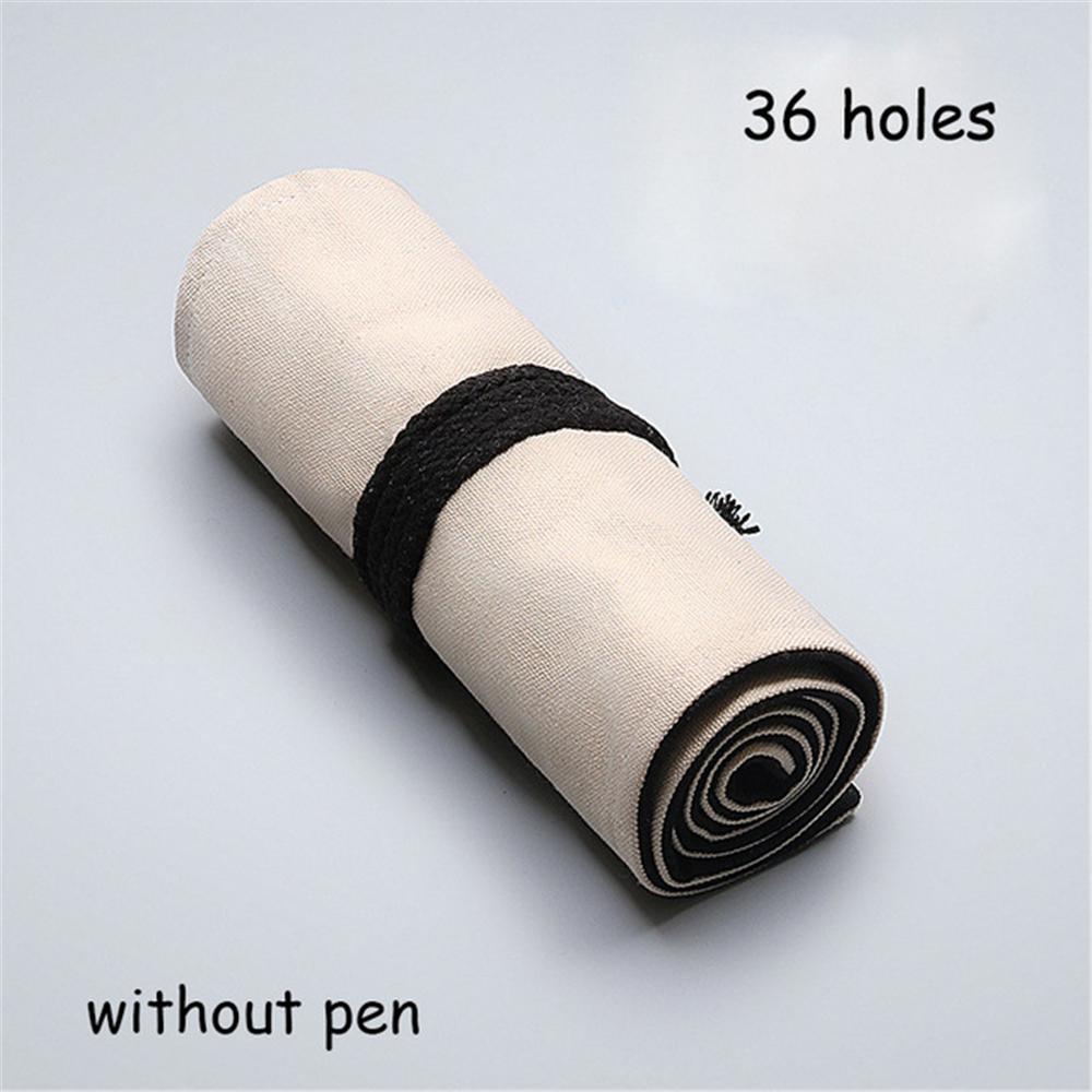 Pouch For Boys Girls Writing Supplies Wrap Roll Up Pencil Case Stationery Pencil Bag Pen Curtain