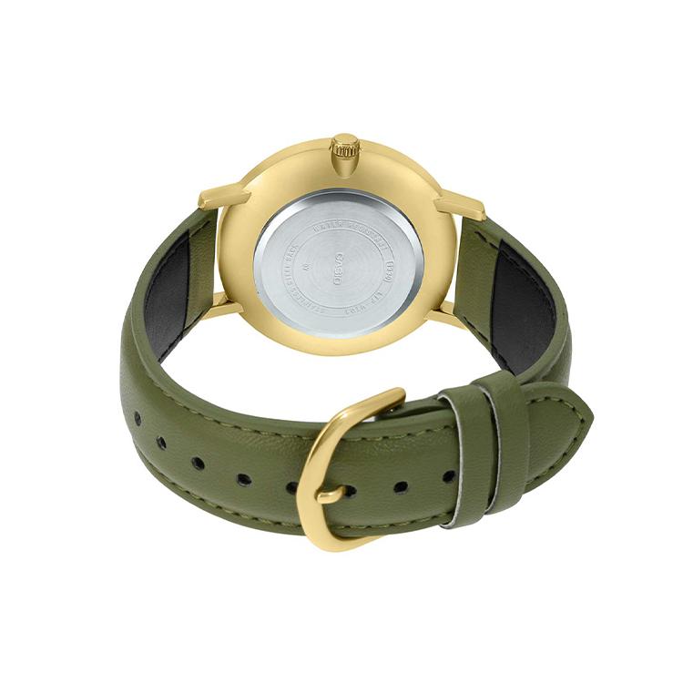 Casio Men Standard Series 46mm Green Watch MTP-VT01GL-3B MTP-VT01GL-3B