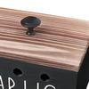 Wooden Garlic Storage Box Container Multipurpose Garlics Saver Holder Keeper for