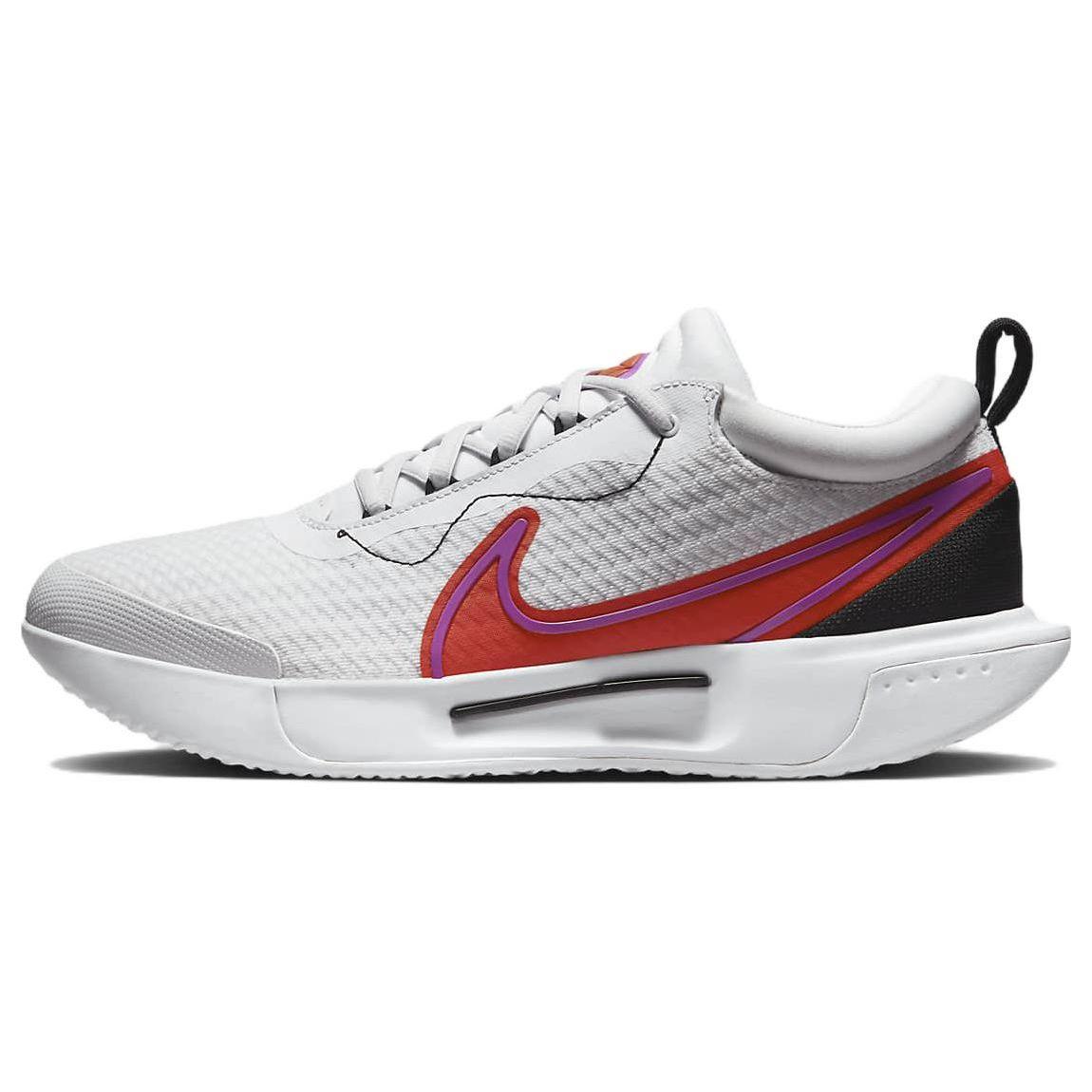 

NikeCourt Zoom Pro HC White Picante Red Men Sneakers Black Fuchsia-Dream DV3278-100 42