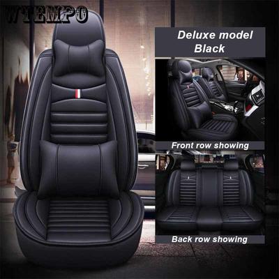 360 Degree Full Envelope Car Cushion Five-seater Car Cushion Seat Cover Four Seasons Universal Car Seat Cushion Wear-resistant and Dirty Leather