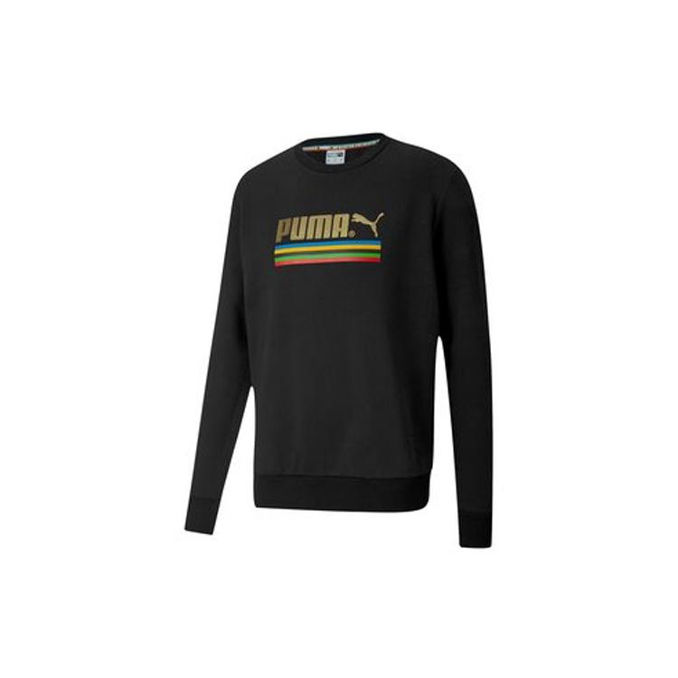 PUMA Tfs Unity World Resonance Round Neck black Men s 599285-01 S