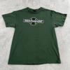 VTG Y2k NHS Oberoende T-shirt L Grön Herr Skateboardlogga Grafisk T-shirt Punk Unisex T-shirt