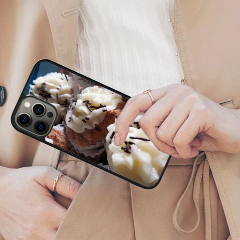 Cake Marshmallow Icing Balls Magnetic Phone Case For APPLE iPhone 17 Air 16 14 13 12 Pro Max 15 Plus Wireless MagSafe Cover