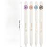 12Pcs Romantic Flower Series Gel Pen for Students 0.5MM Quick Dry Gel Ink Pen Rotate Writing Pen School Office Supplies High Quality Novelty Signature