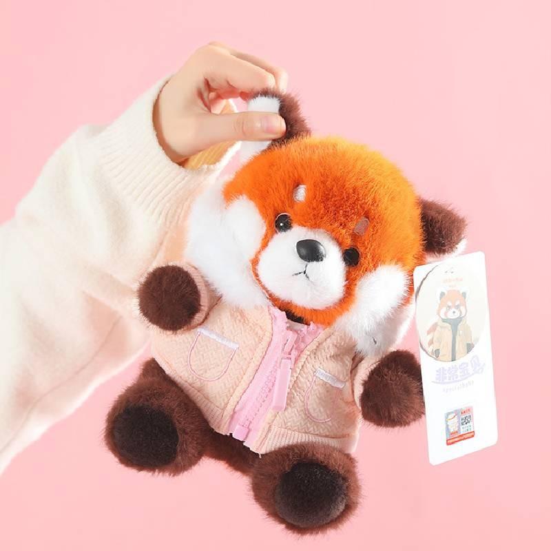 Adorable 20cm Cute Panda Plush Toy Stuffed Animal Doll For Kids Birthday Gift