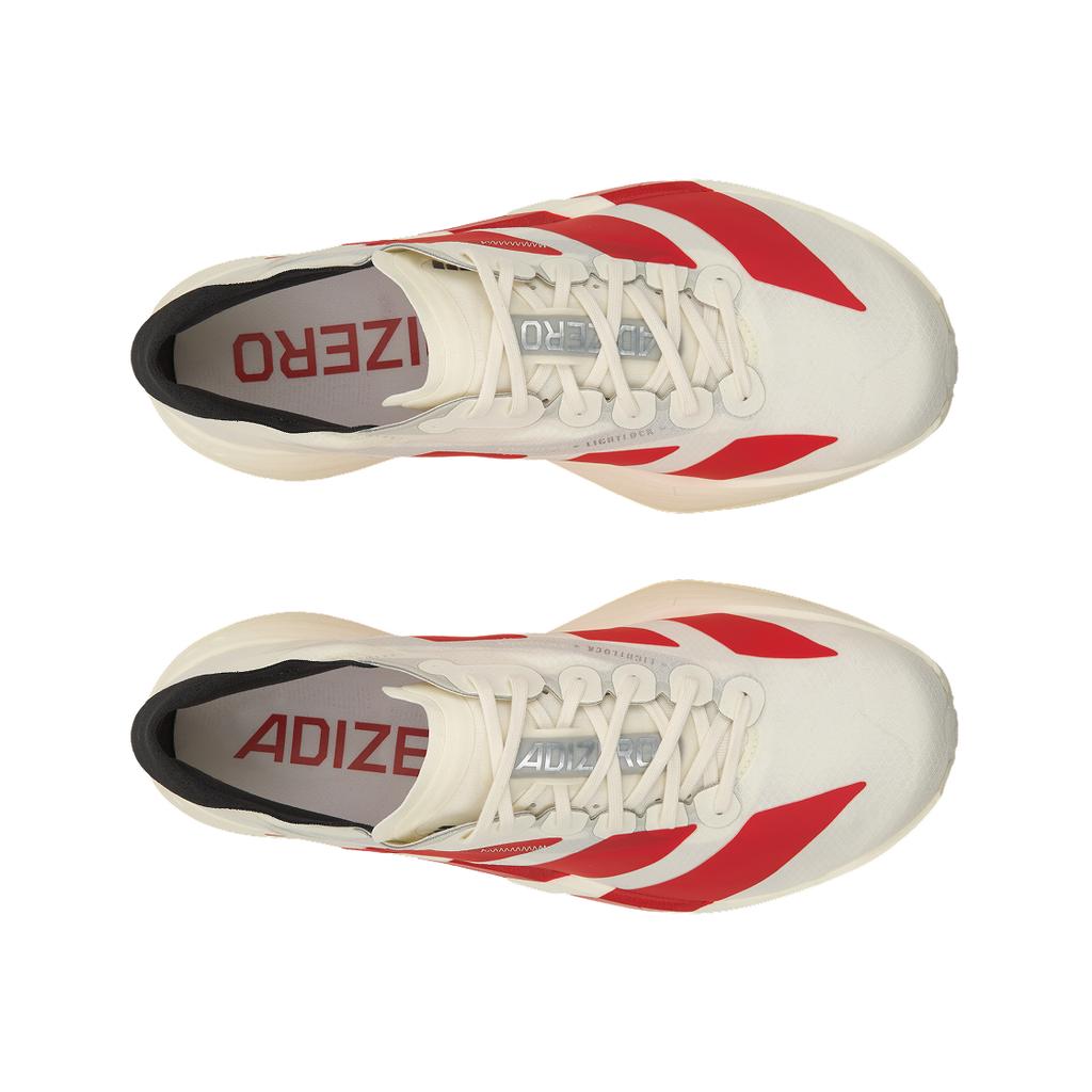 adidas Adizero Adios Pro 4 To Run Is To Live! Men Sneakers Cream Off-White Better-Scarlet JR6363