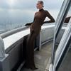 Women Spring Autumn Elegant Long Sleeve Party Club Streetwear Bodycon Red Long Dress