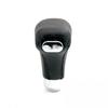 1 Pcs Auto Universal Black Leather Automatic Transmission Shift Knob