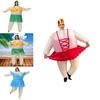 Costume da Clown Divertente Per Performance di Festa Costume Gonfiabile da Sumo Per Adulti e Bambini
