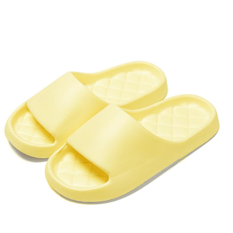 Home slippers women's summer hotel bathroom men's indoor cool slippers casual bath couple household flip flops