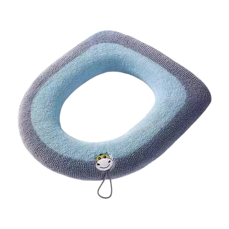 Pack Of 10 Thick Toilet Lid Cover For Home Bathroom NonSlip Design Quick Cleaning Toilet Seat Cover for Family Household