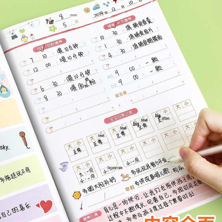 Newborn Feeding and Growth Diary: Track Daily Breastfeeding, Formula, and Complementary Foods.