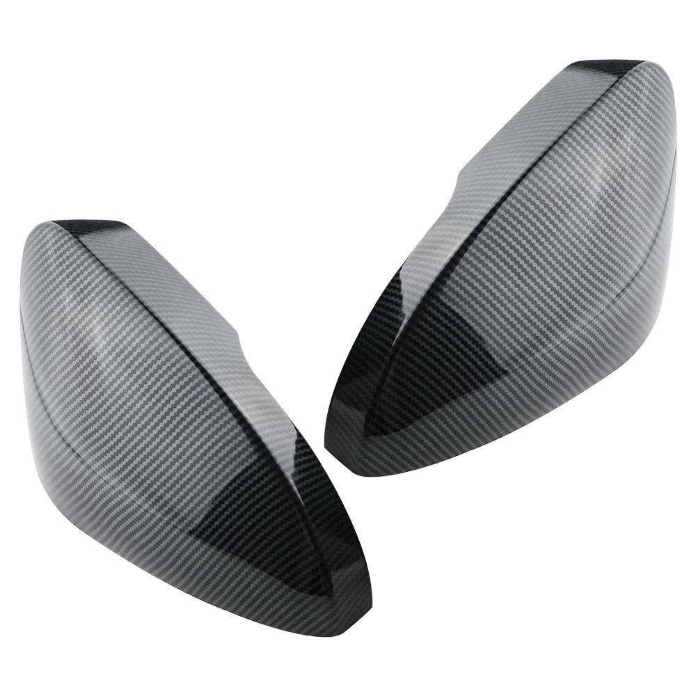 For VW Volkswagen T-cross Tcross 2018-2025 Rearview Mirror Cover Sticker 2Pcs Side Mirror Decoration Trim Styling Accessories