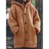 Women's Plus Size Knit Sweater Coat - Mid-Length Autumn/Winter Style