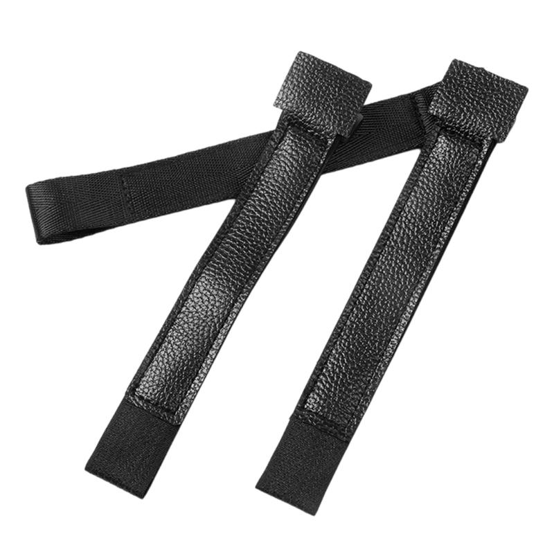Bike Carry Aid for Upstairs and Loading, PU Grip Handle with Frame Fastener for Common Adult Bikes, Black, Apartment Carry and Garage Storage Support