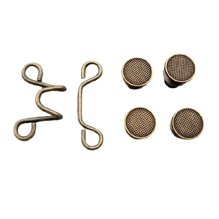 Detachable Jeans Button Pins No Sewing Required Trousers Waist Tightener Metal Waist Buckles Trouser Button Pins
