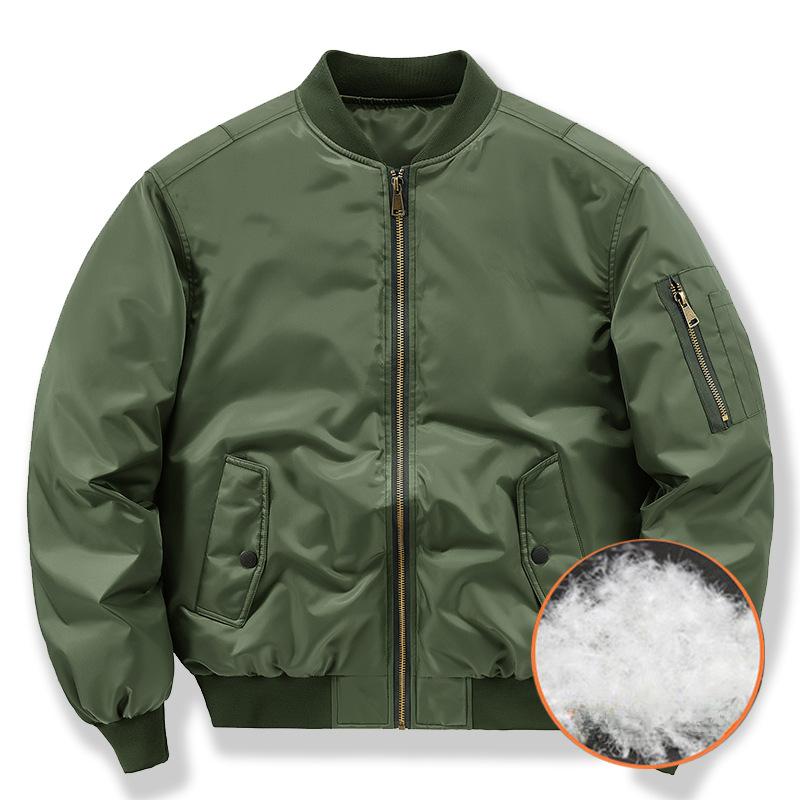 Men's Short Air Force Ma1 Pilot Jacket Men's Large Size Tooling Jacket Baseball Jersey