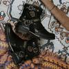 Fashion Cowboy Ankle Boots Men Zipper Up Motorcycle Boots Vintage Metal Buckle Western Shoe Outdoor Military Combat Boots Bota Masculina