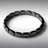 European & American Hematite Black Gallstone Elastic Square Beaded Bracelet Jewelry
