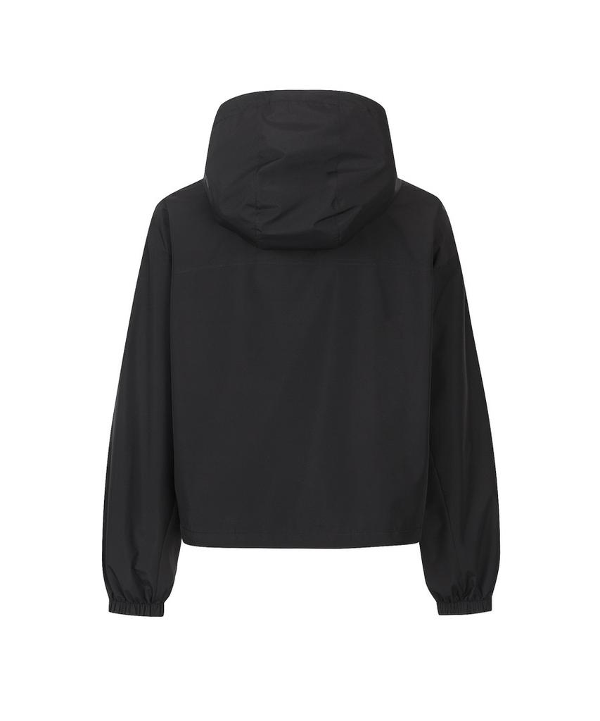 Discovery Expedition Women'S Vertex 2L Outdoor Crop Jacket (Black)