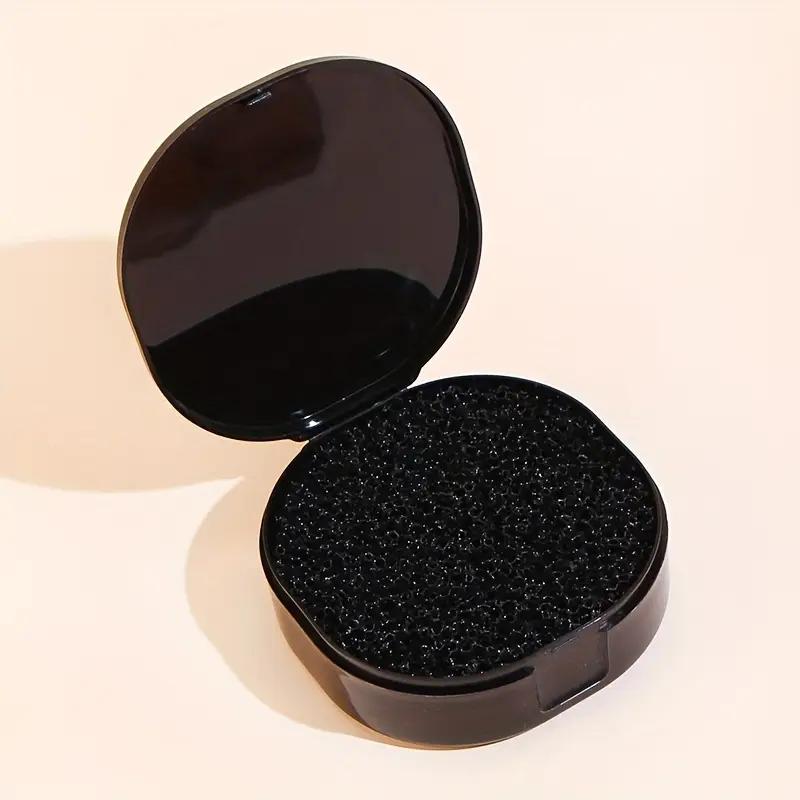 Portable Makeup Brush Cleaning Box Dry Cleaning Sponge Brush Box Blush Brush Free Cleaning Tool