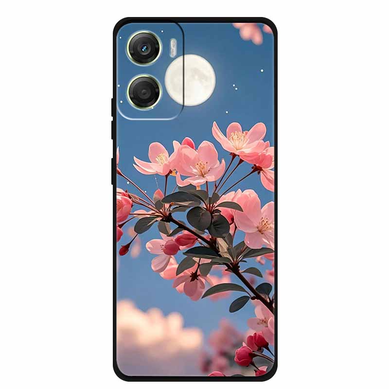 

Чохол для Motorola Moto G06 G 06 4G М який силіконовий чохол для телефону Funda Чорний ТПУ Захисний бампер Задня панель Модний градієнтний корпус Moto G06 4G