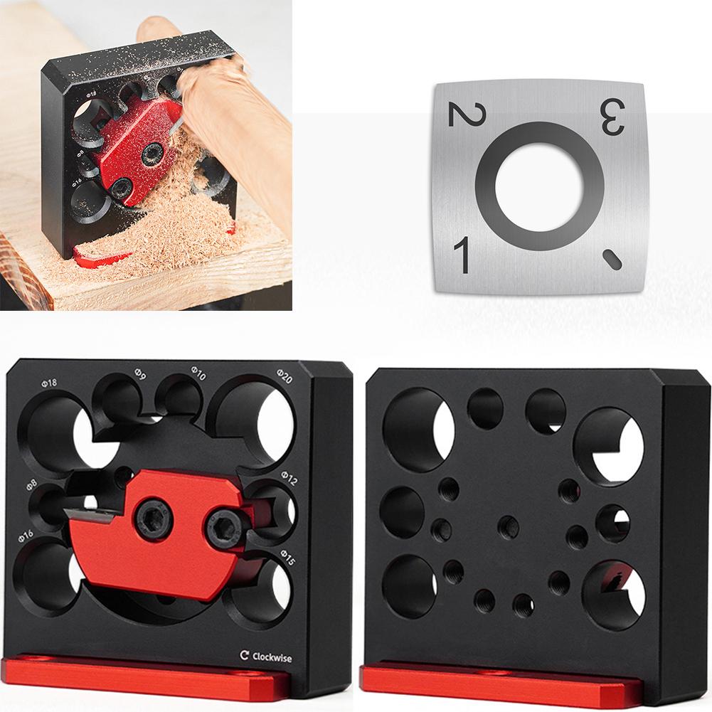 

LF# Adjustable Milling Machine Rod Clamp Metric 8mm-20mm Dowel Maker for Woodwor