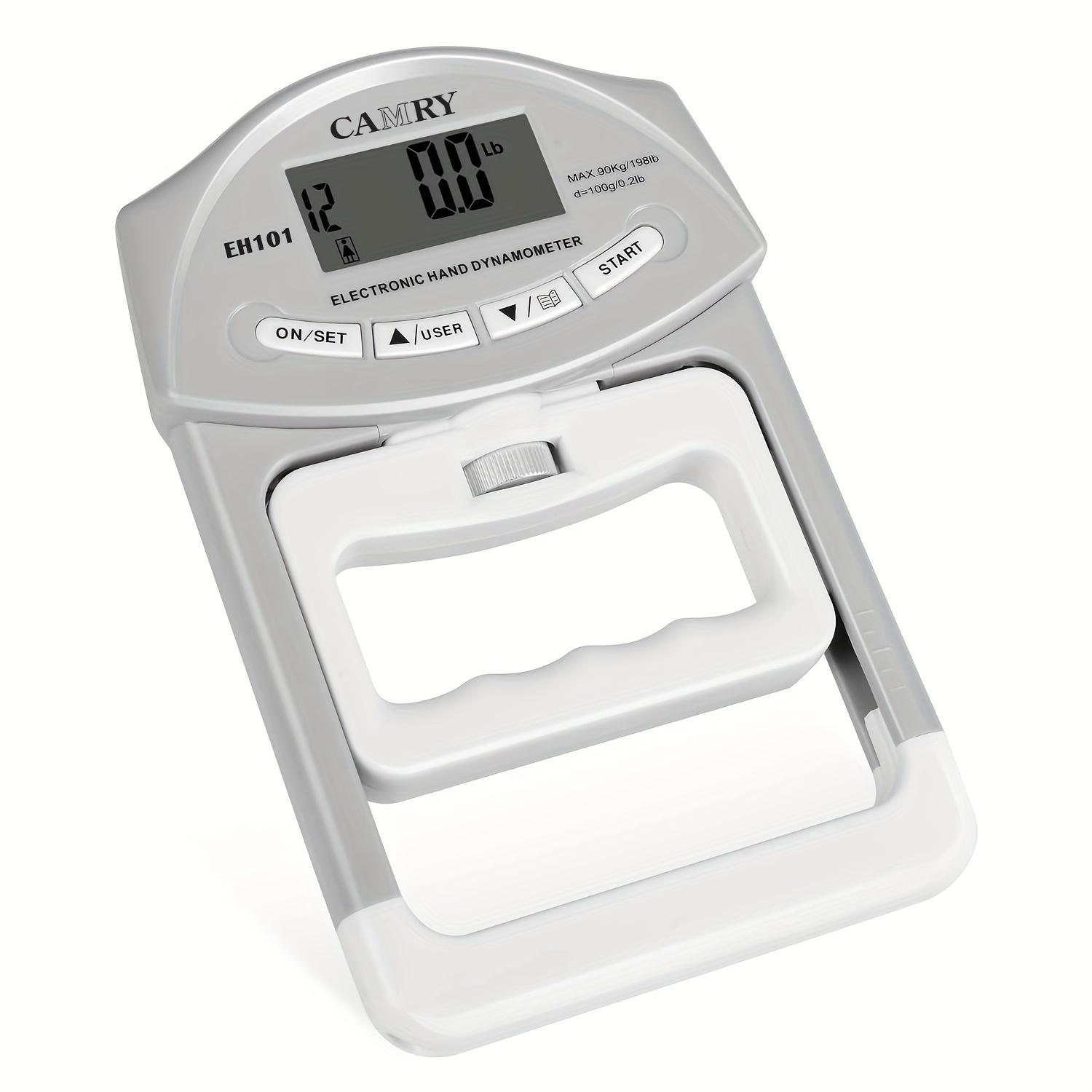 

Digital Hand Dynamometer for Measuring Grip Strength Featuring Automatic Capture This Electronic Hand Grip Power Tester сірий колір