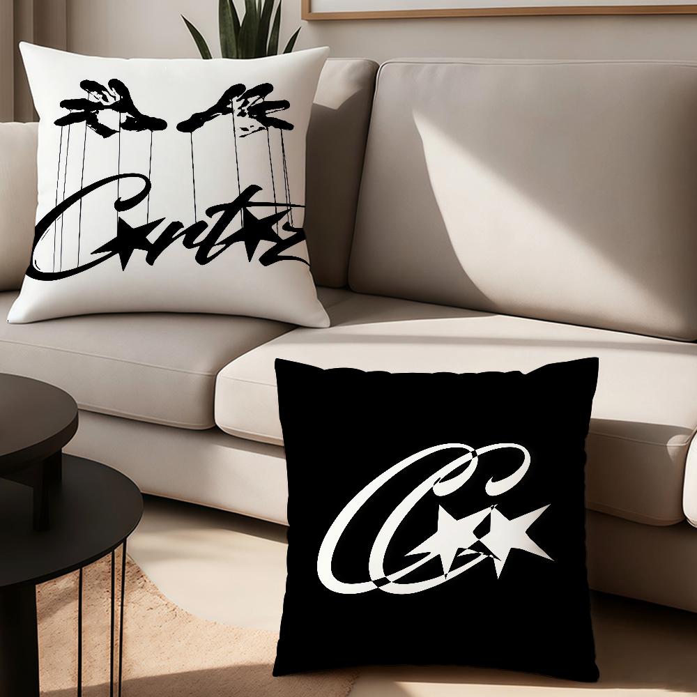 Cool Fashion C-Corteiz-S Pillow Case Suitable For Bedrooms Living Rooms Cars Home Decoration